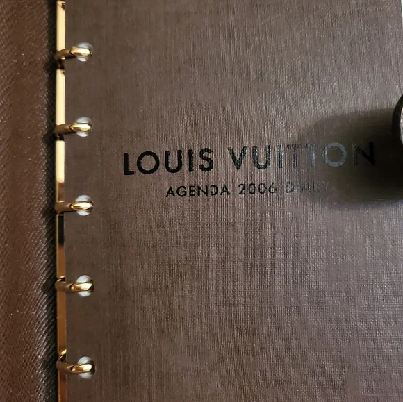 Authentic Louis Vuitton Damier Ebene agenda. - Picture 5 of 11